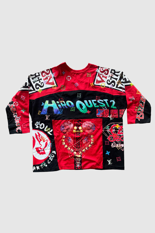 AOKI 1OF1 HIROQUEST RED VISION SHIRT #1034