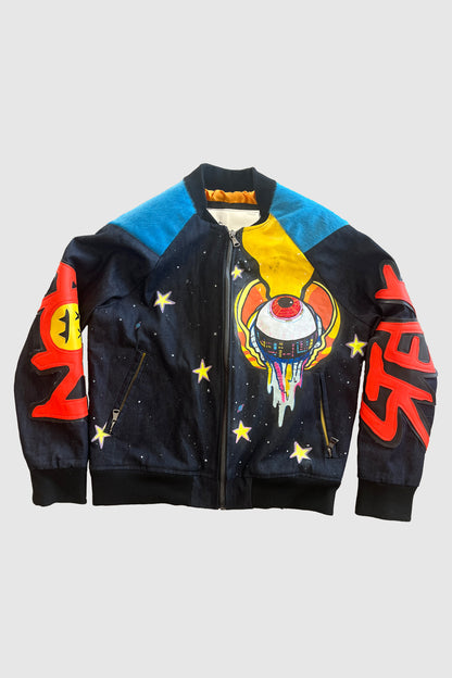 AOKI1OF1 HIROQUEST LETTERMAN JACKET #1047