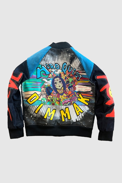 AOKI1OF1 HIROQUEST LETTERMAN JACKET #1047