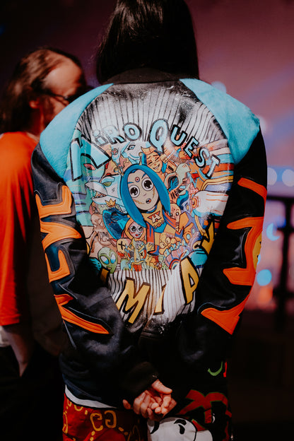 AOKI1OF1 HIROQUEST LETTERMAN JACKET #1047