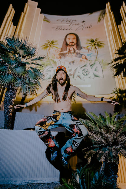 AOKI1OF1 CHARACTER X PATCH PANTS #1056