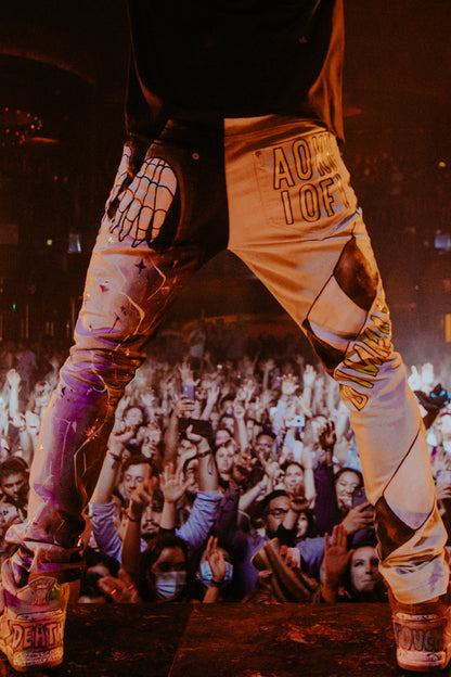 AOKI10F1 X METAZOO SINK HOLE SAM PANTS #1058