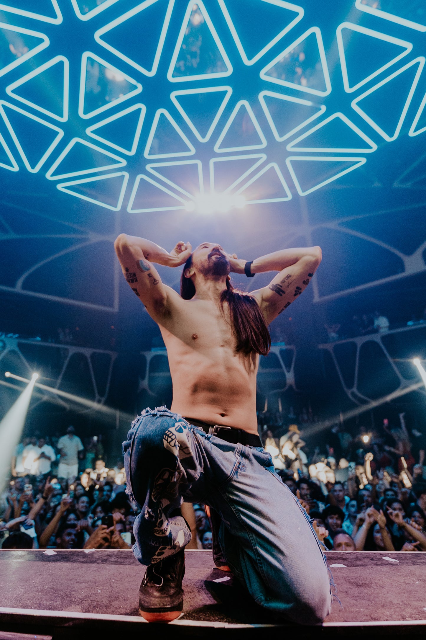 AOKI1OF1 X DUST OF GODS BAYC JEANS #1064