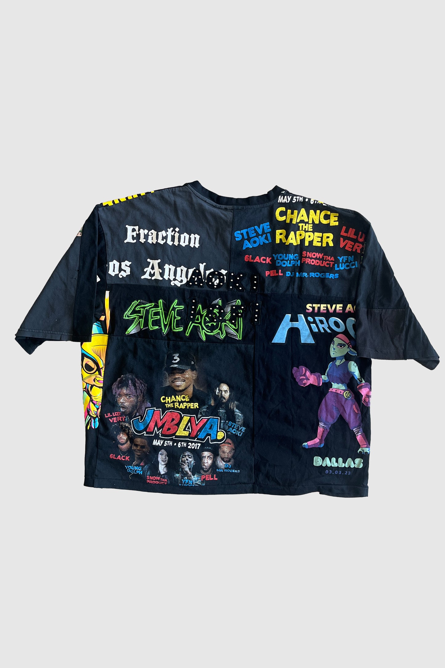 AOKI1OF1 X FRACTION STEVE AOKI QUILT SHIRT #1075