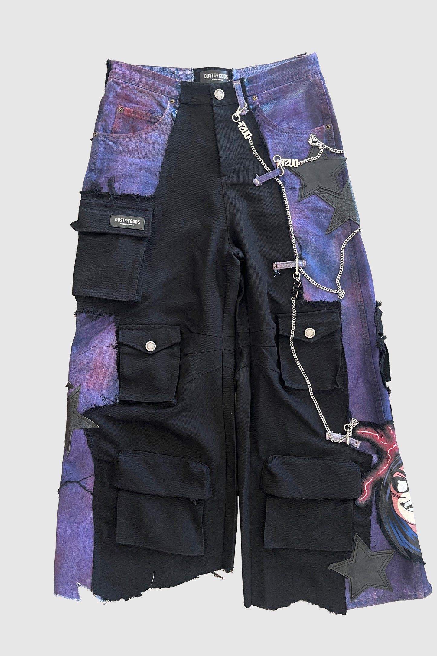 AOKI1OF1 X DUST OF GODS PURPLE HYRO PANTS #1081