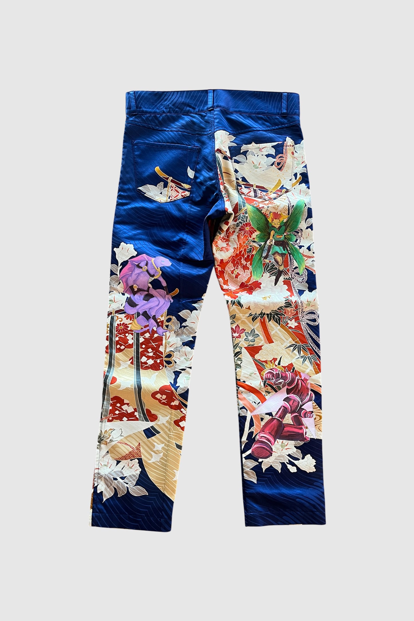 AOKI1OF1 HIROQUEST BLUE WAVE PANTS #1119