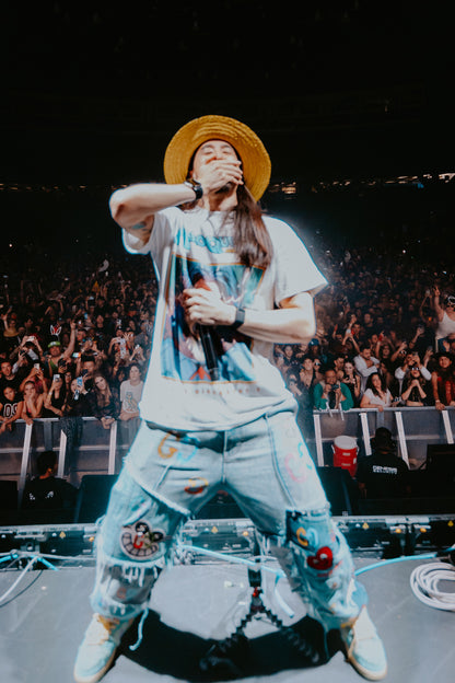 AOKI1OF1 HOME IS WHERE THE HEART IS PATCHWORK PANTS #1120