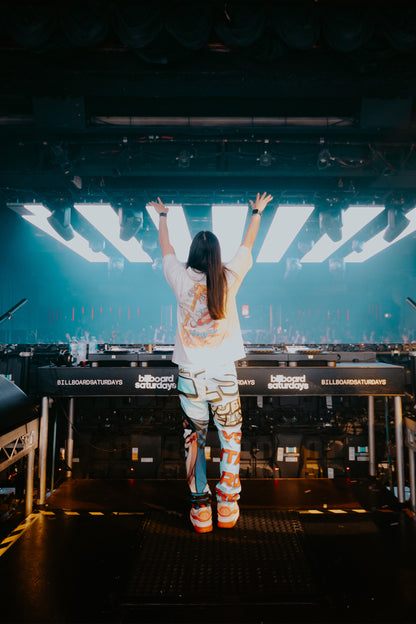 AOKI1OF1 FULL PRINT HYRO PANTS #1122