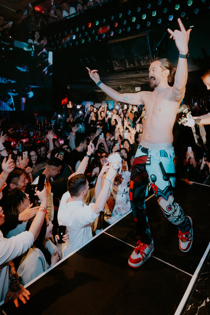 AOKI1OF1 FULL PRINT HYRO PANTS #1122