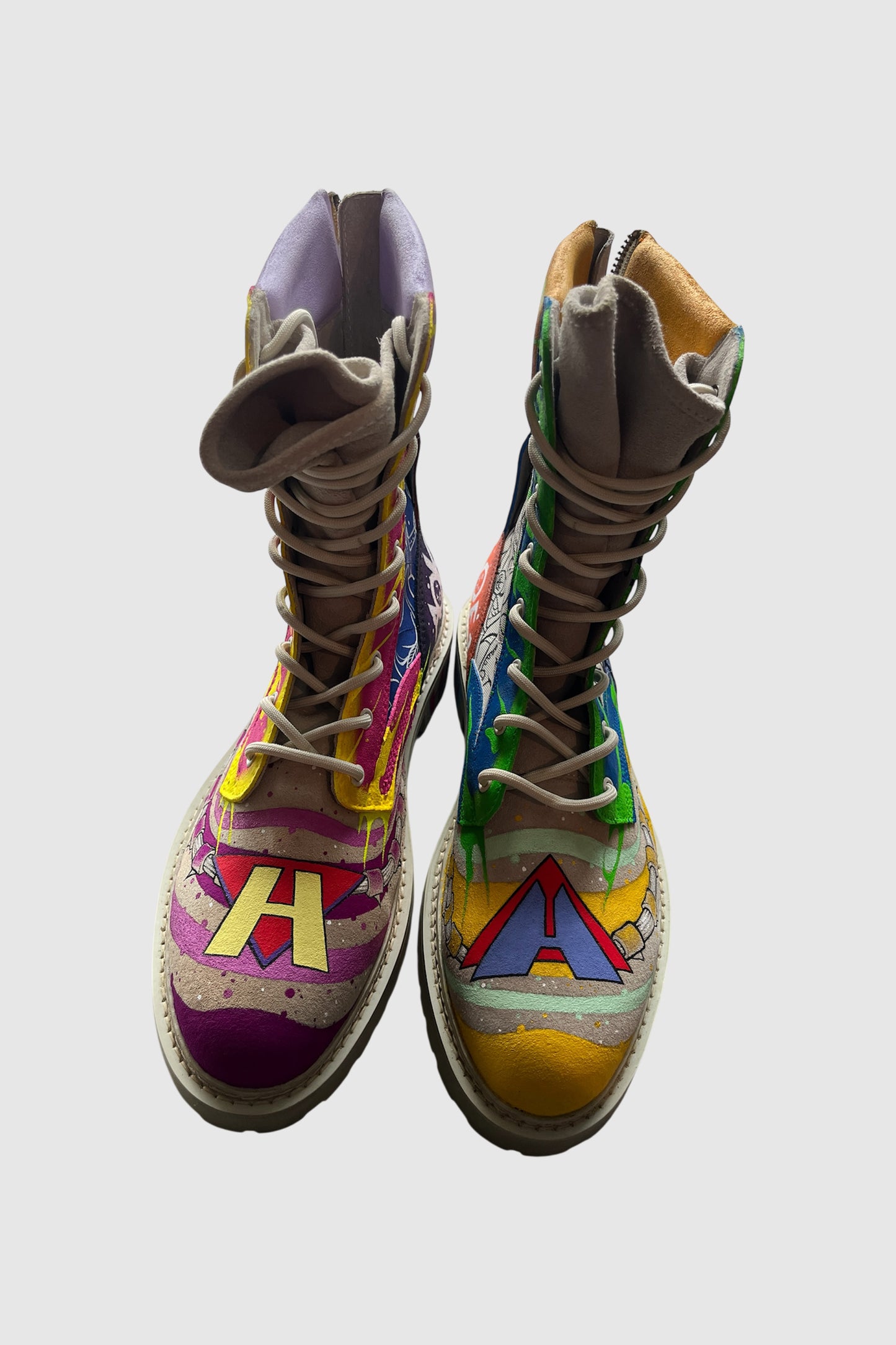 AOKI 1OF1 HIROQUEST COMBAT BOOTS #1144