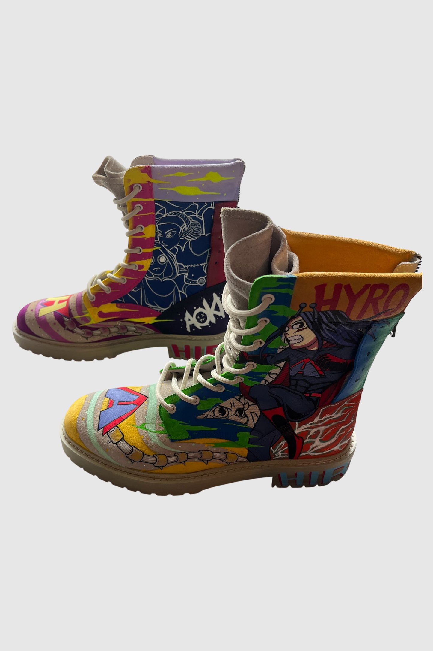 AOKI 1OF1 HIROQUEST COMBAT BOOTS #1144