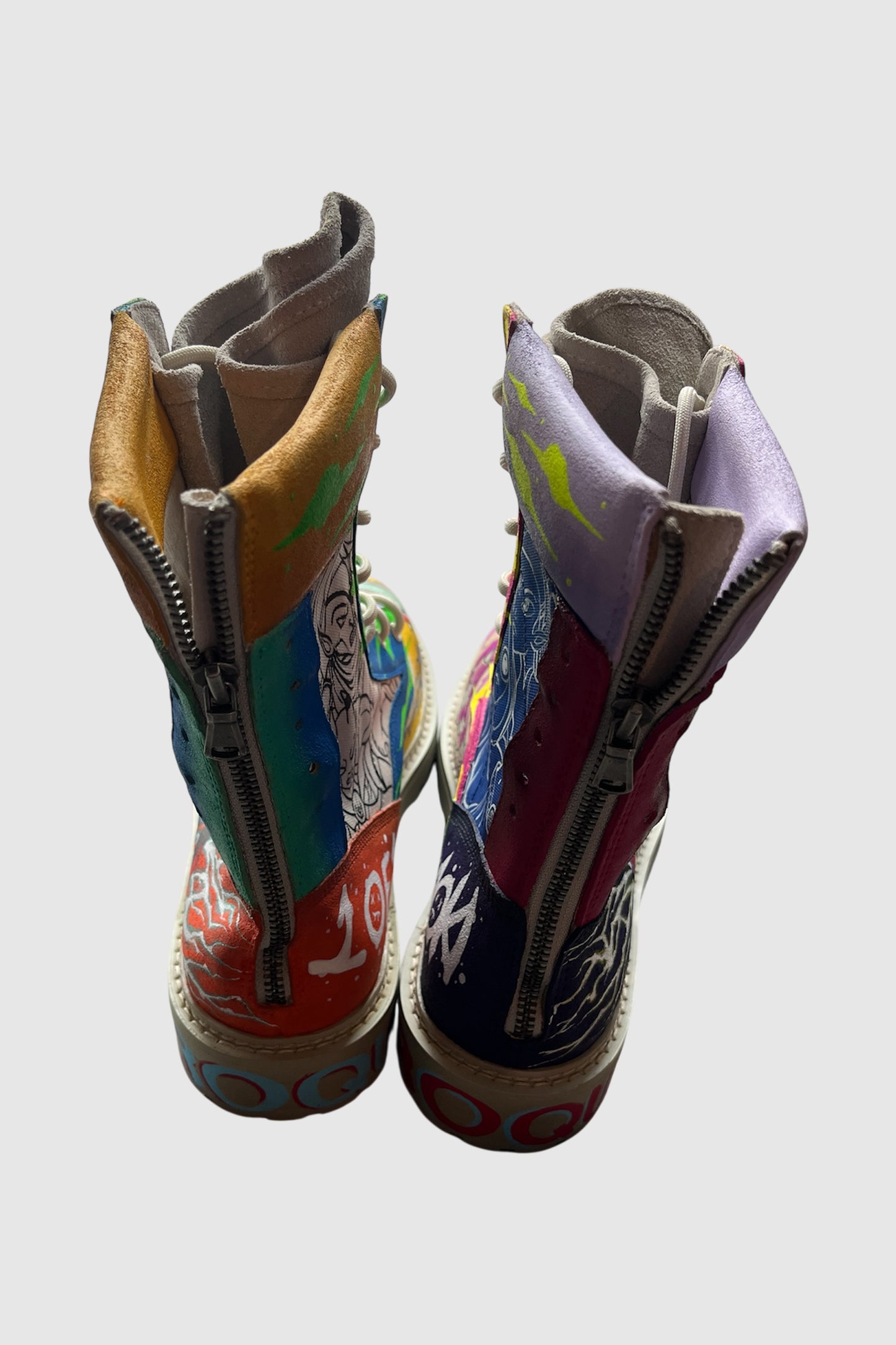 AOKI 1OF1 HIROQUEST COMBAT BOOTS #1144