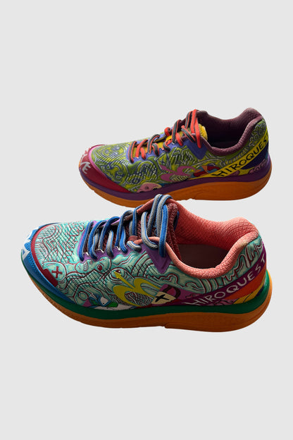 AOKI 1OF1 HIROQUEST GRAFITI SHOES #1145