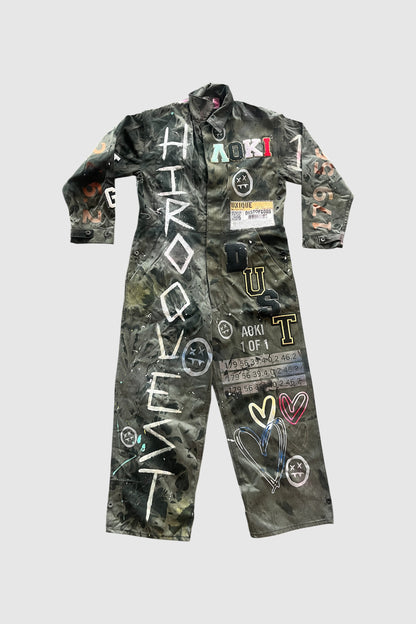 AOKI 1OF1  X DUST OF GODS HIROQUEST 3 PARAGON JUMPSUIT #1153