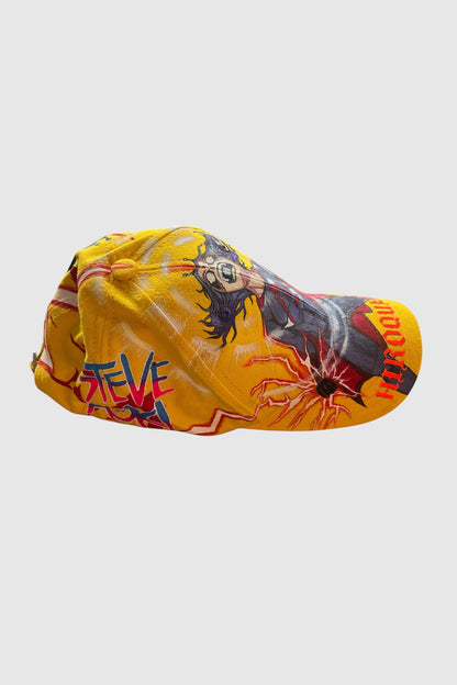 AOKI 1OF1 YELLOW HIROQUEST HYRO BASEBALL HAT #1158