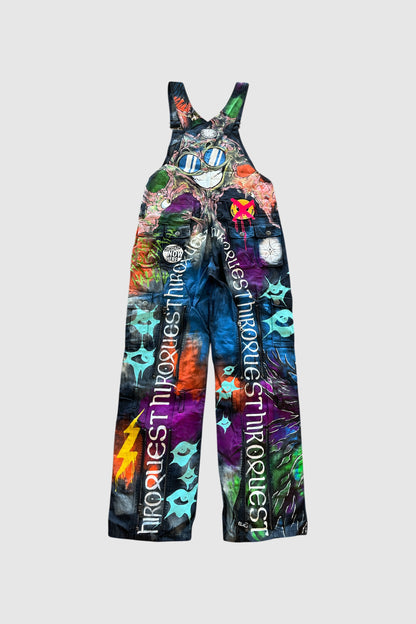 AOKI 1OF1 HIROQUEST BLACK OBISIDIAN OVERALLS #1174