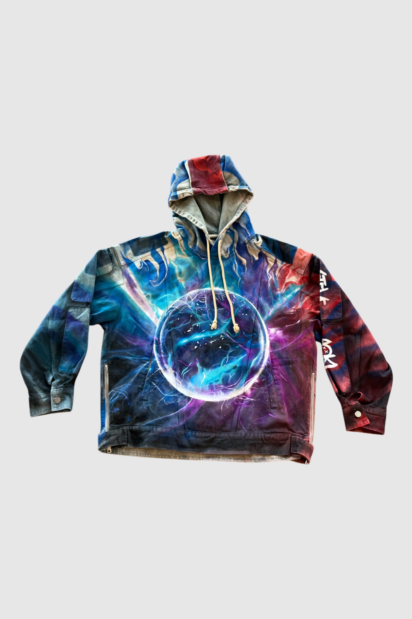 AOKI 1OF1 HIROQUEST PARAGON JEAN HOODIE #1175