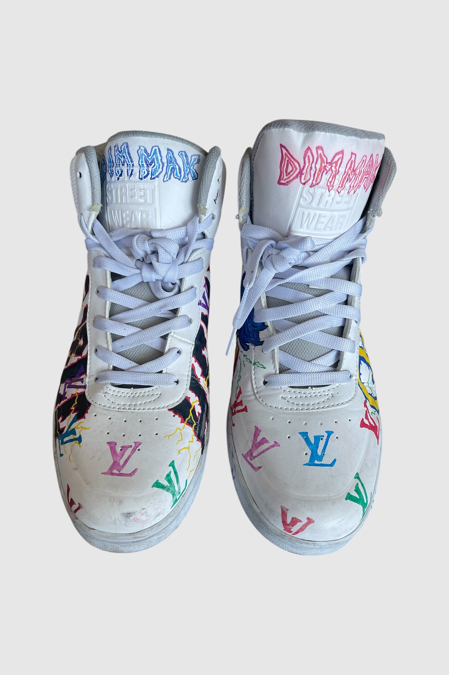 AOKI  1OF1 HIROQUEST WHITE SNEAKERS #1177