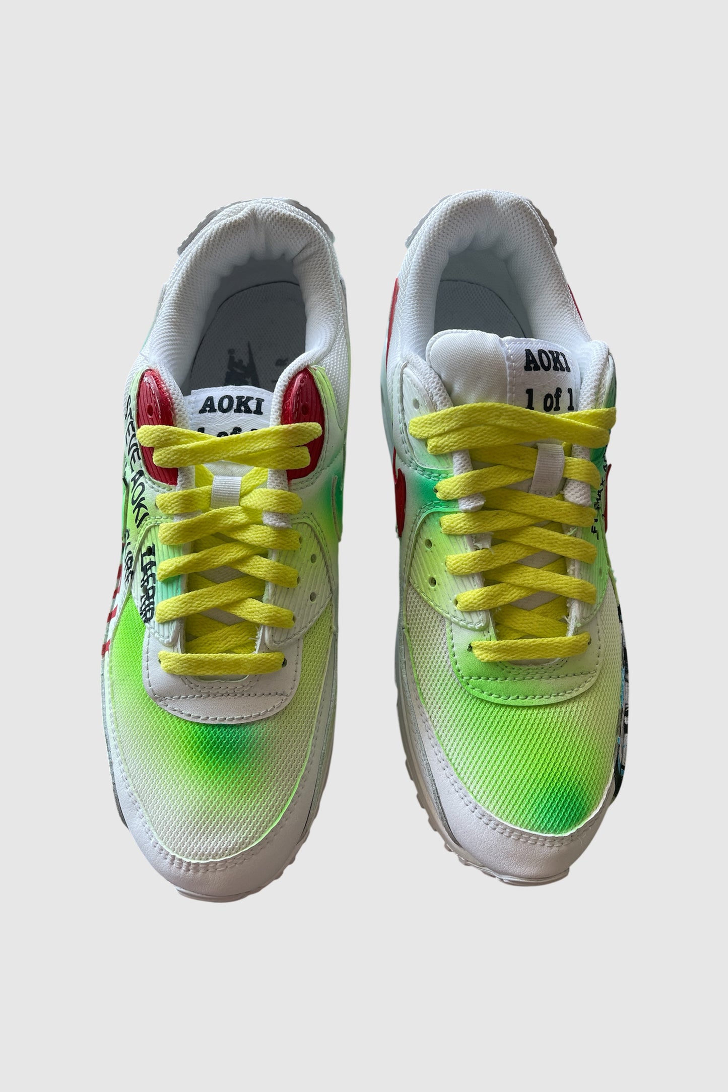 AOKI 1OF1 NEON GREEN SHOES #1198