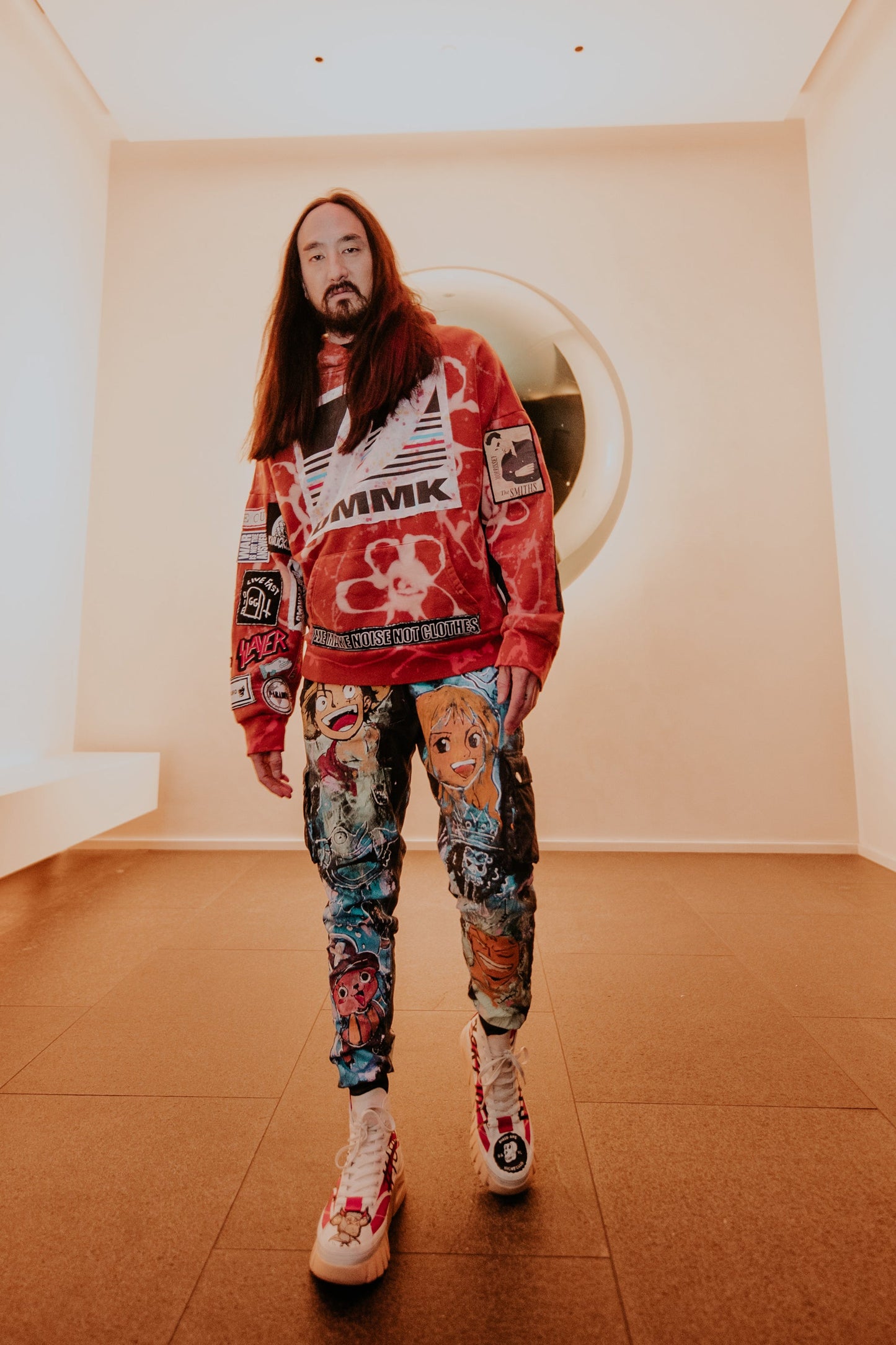 DIM MAK TEAM TIE DYE HOODIE - WE MAKE NOISE NOT CLOTHES #249