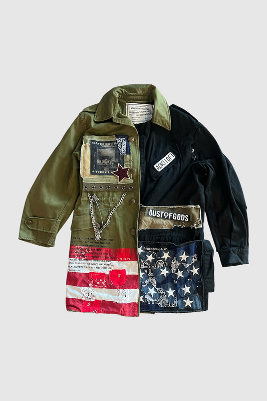 AOKI 1OF1 X DUST OF GODS MILITARY JACKET #2012