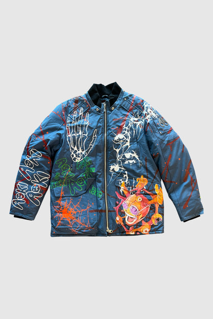AOKI 1OF1 HIROQUEST WEBBY TEAL JACKET #2026