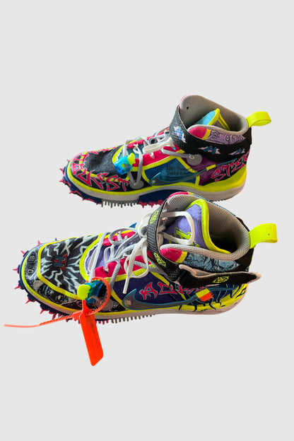 AOKI 1OF1 HIROQUEST SPIKED SNEAKERS #2031