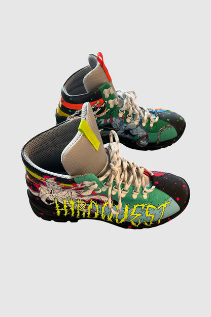 AOKI 1OF1 HIROQUEST SKULLS SNEAKERS #2034