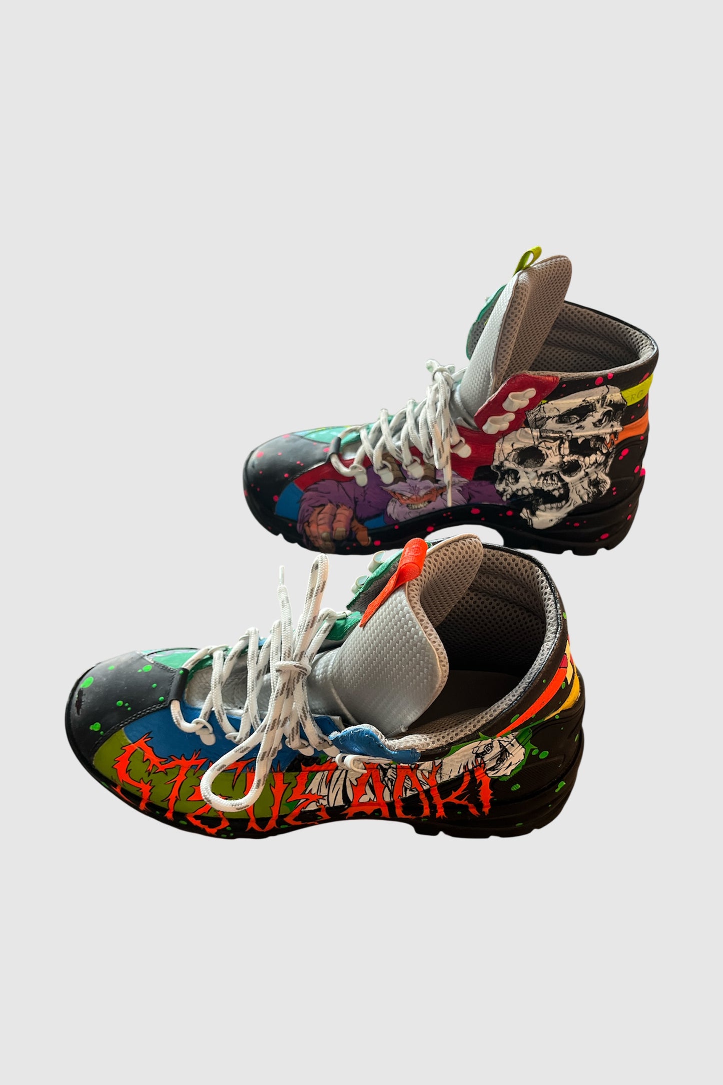 AOKI 1OF1 HIROQUEST SKULLS SNEAKERS #2034