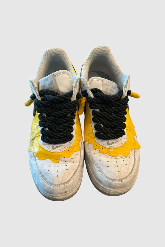 AOKI 1OF1 YELLOW PAINT SHOES #2036