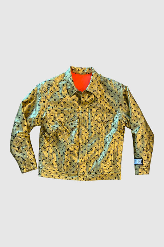 AOKI 1OF1 GOLDIN DIM MAK COLLECTION GOLDEN LV JACKET #2041
