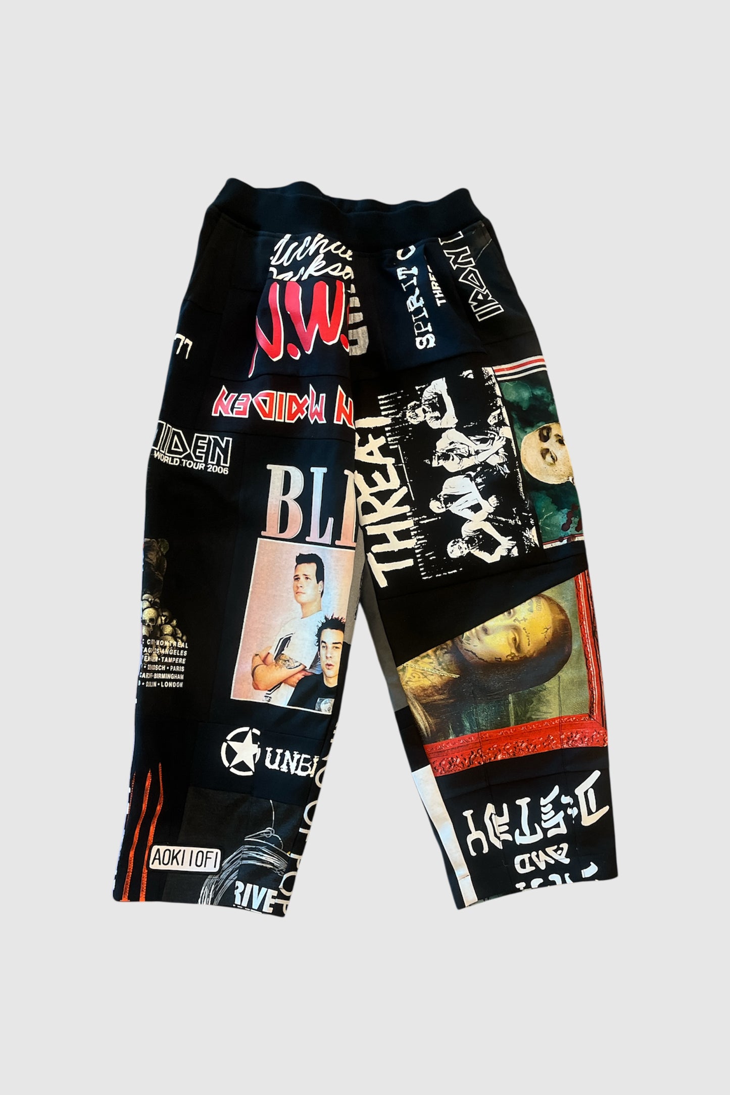 AOKI 1OF1 PURPLE CHANEL STRAPS PANTS #2044