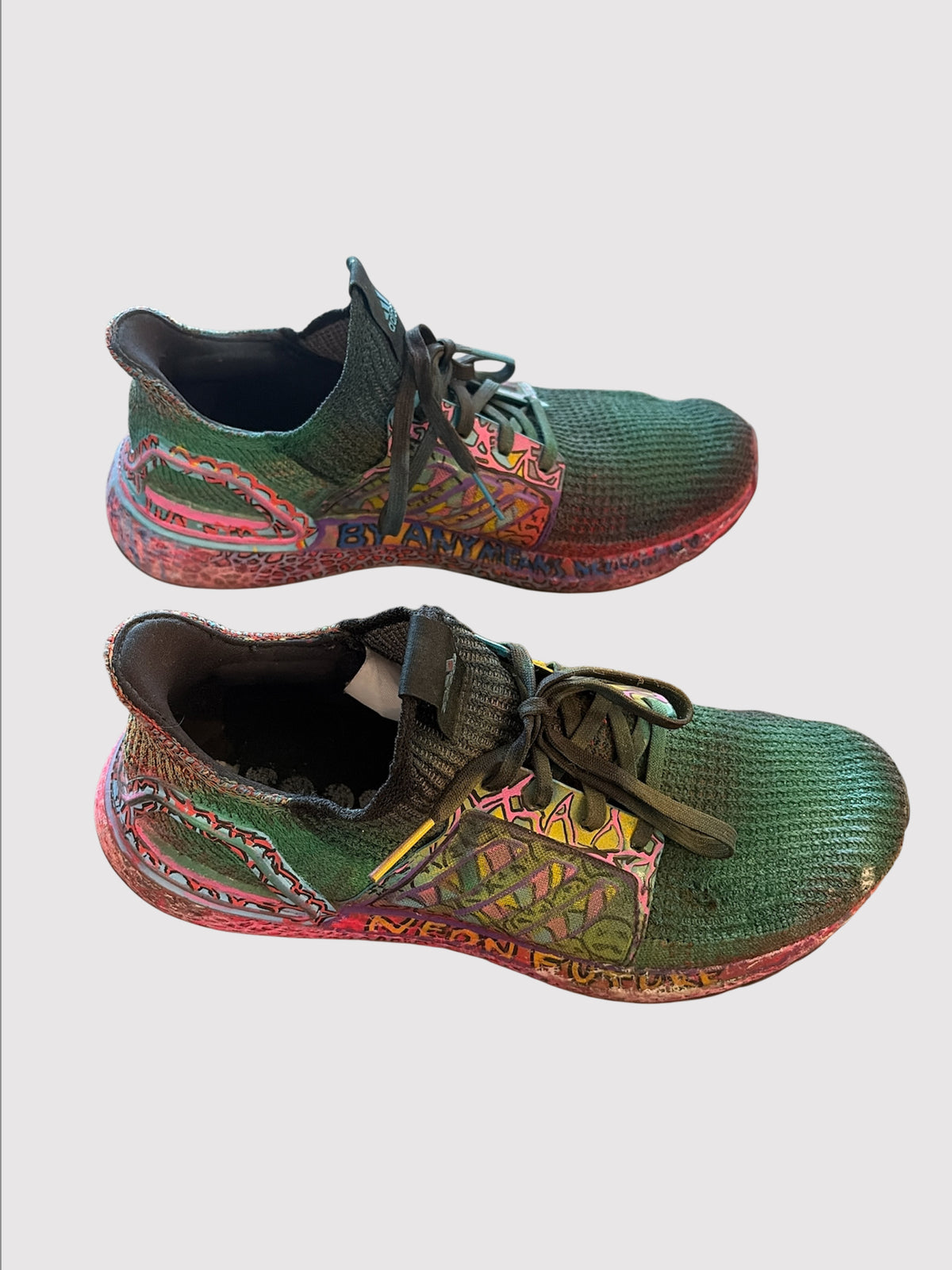 AOKI 1OF1 SPRAY PAINT TENNIS SHOES #2092