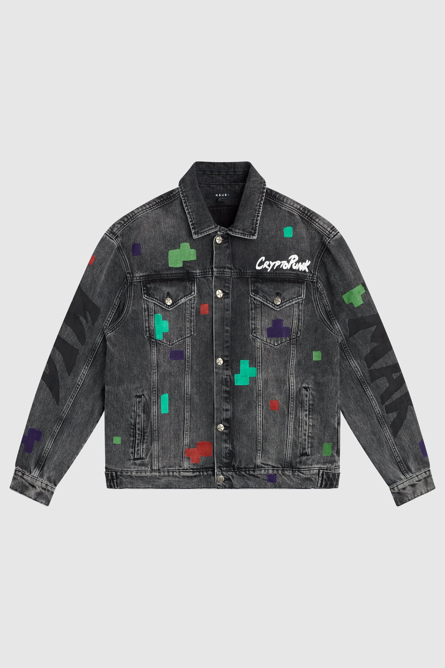 AOKI 1OF1 - CRYPTO PUNK #8705 DENIM JACKET #653