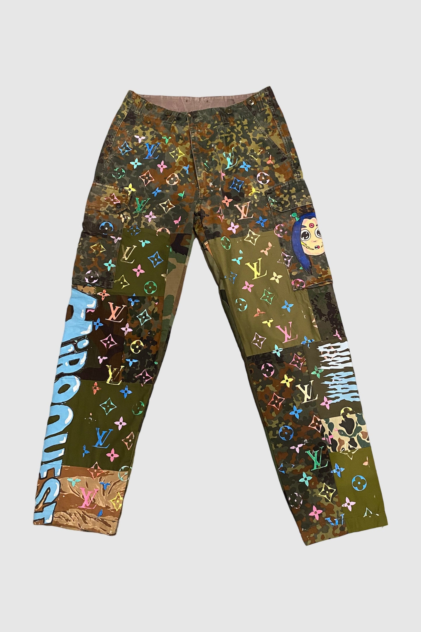 AOKI 1OF1 LV HQ CAMO LEVEL 1 PANTS #761