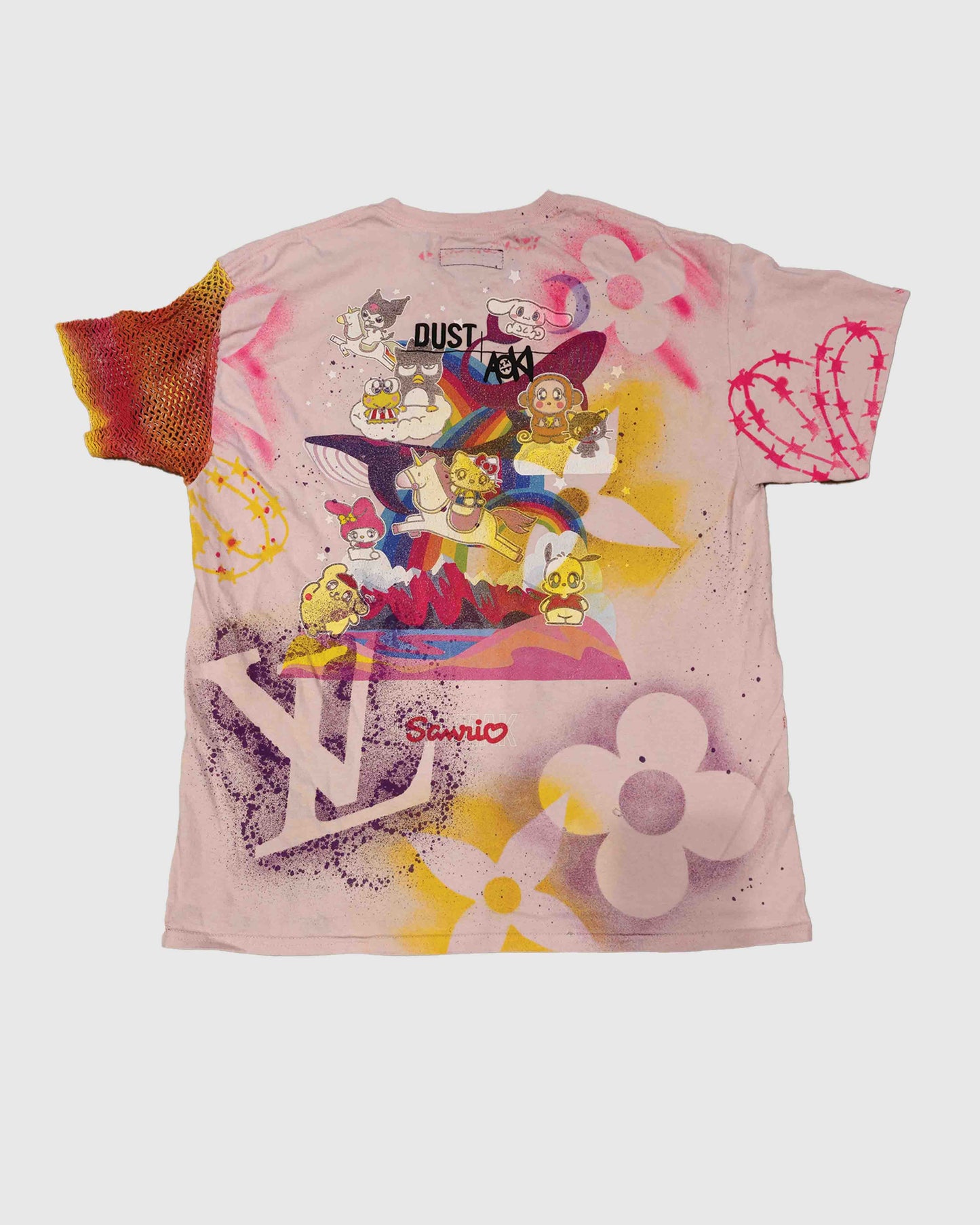 AOKI 1OF1 x DUST OF GODS HELLO KITTY TIE-DYE TEE #771