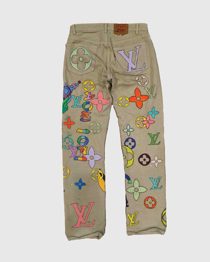 AOKI 1OF1 HIROQUEST ALIEN FLIGHT JEANS #777