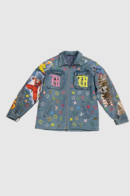 AOKI1OF1 HIROQUEST BOOTLEG JEAN JACKET #827