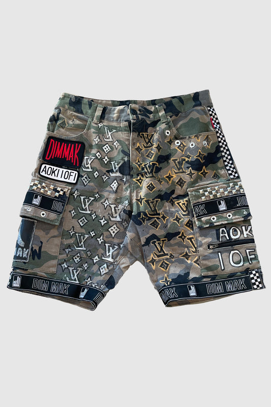 AOKI 1OF1 CAMO DESIGNER SHORTS #843