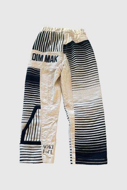 AOKI 1OF1 OPTICAL ILLUSION PANTS #849