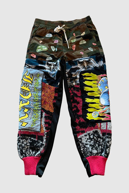 AOKI 1OF1 DIMMAK X METAZOO CAMO PATCHWORK JOGGERS #855