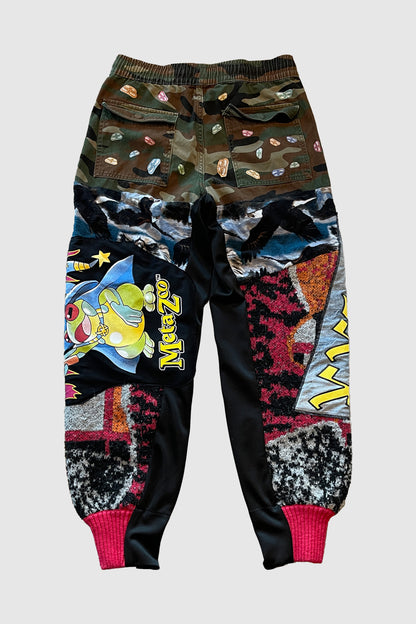 AOKI 1OF1 DIMMAK X METAZOO CAMO PATCHWORK JOGGERS #855