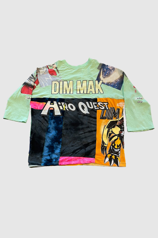 AOKI 1OF1 DIMMAK X HIROQUEST PATCH WORK TEE #858