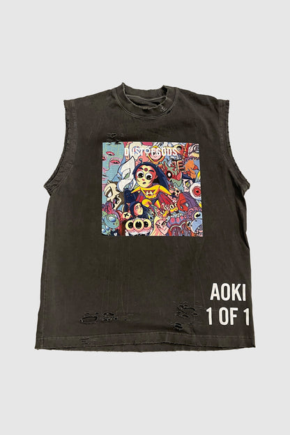 AOKI1OF1 X DUST OF GODS HIROQUEST GREY TANK #895