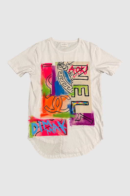 AOKI1OF1 DIMMAK DESIGNERS WHITE TSHIRT #918