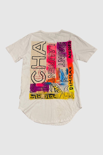 AOKI1OF1 DIMMAK DESIGNERS WHITE TSHIRT #918