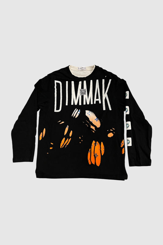 AOKI1OF1 DIMMAK TORN SWEATER #922