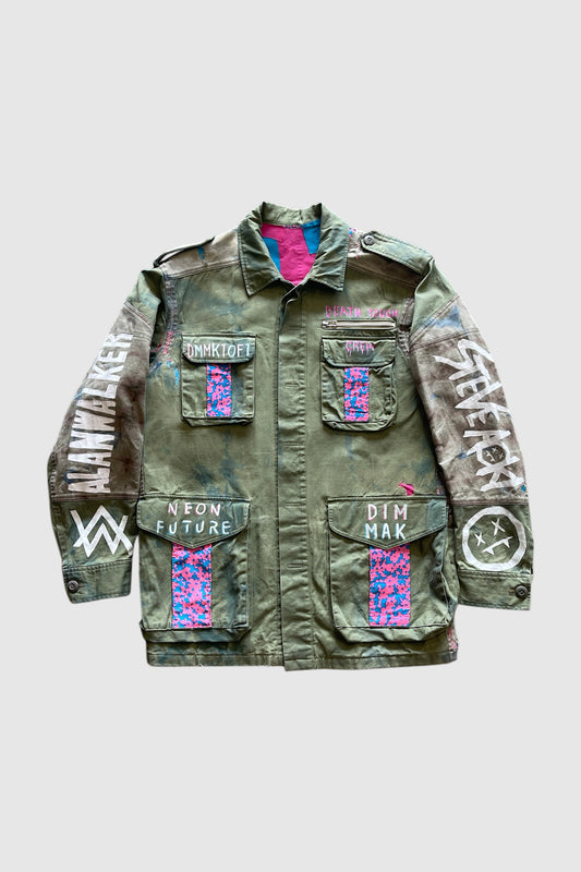 AOKI1OF1 LONELY CLUB CAMO JACKET #950