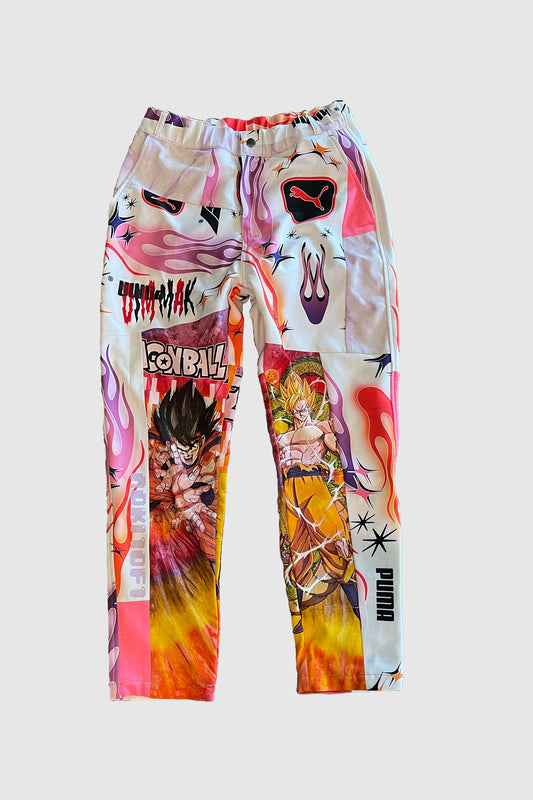AOKI1OF1 FLARE PANTS #969