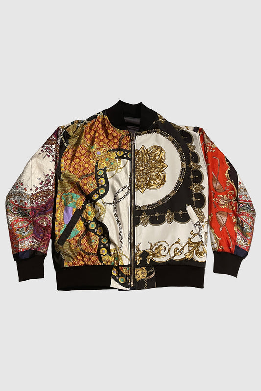 AOKI 1OF1 REGAL PATTERN DIMMAK LOGO JACKET  #986